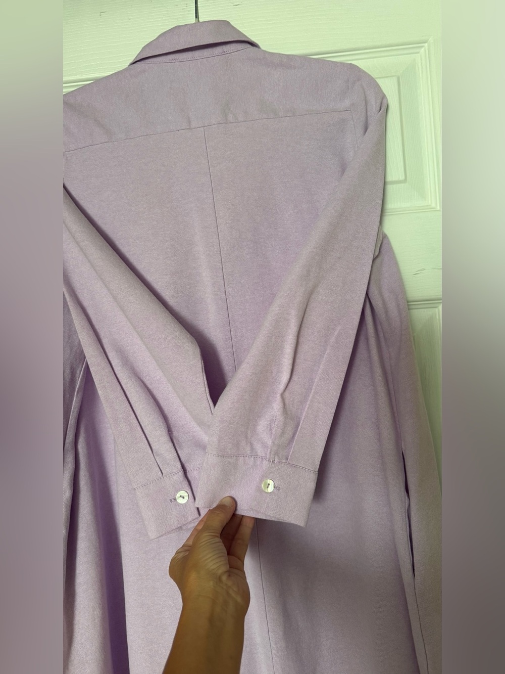 Tuckernuck Pomander Place Lavender Button-Down Dress - Picture 6 of 6